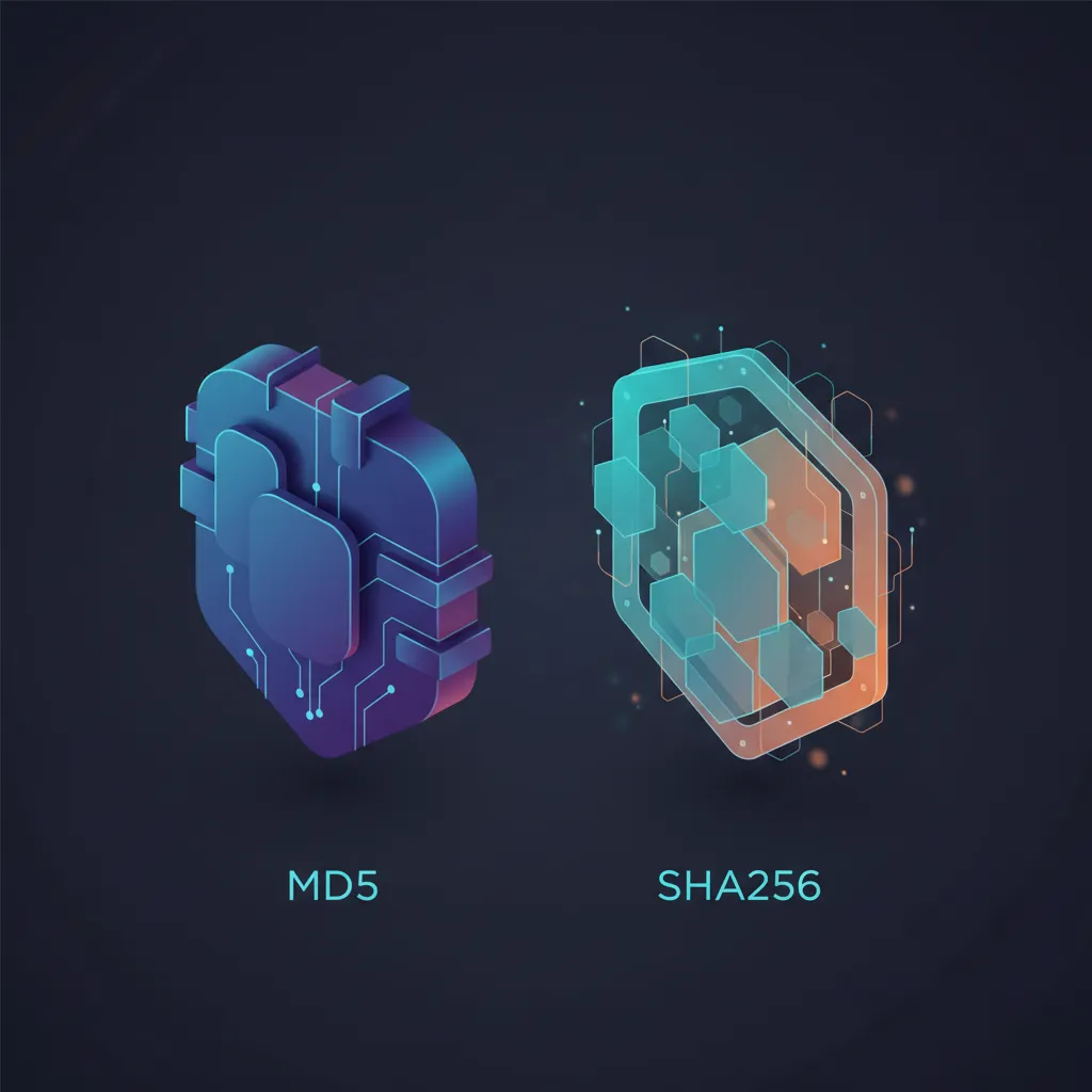 MD5 vs SHA256: 해시 함수 차이점과 올바른 선택 가이드